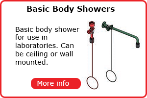Basic lab body showers 