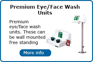 Premium eye and face wash unit