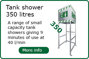 350 Litre Tank Shower