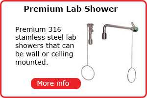 Premium lab shower